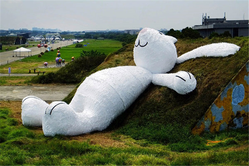 Mondfest: Holl?ndischer Mega-Hase für Taiwan