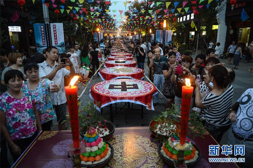 Tangxi: Altst?dtchen feiert das Mondfest