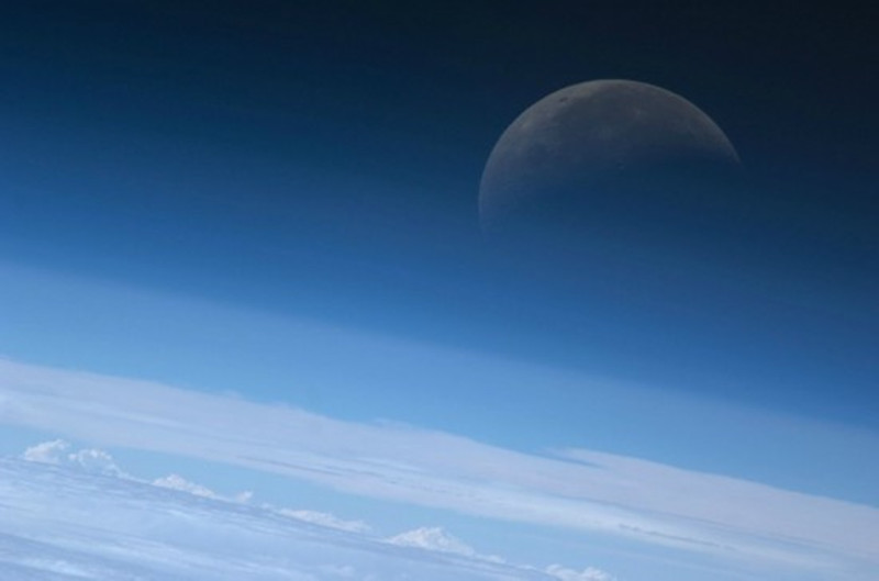 Dem Vollmond zum Greifen nah