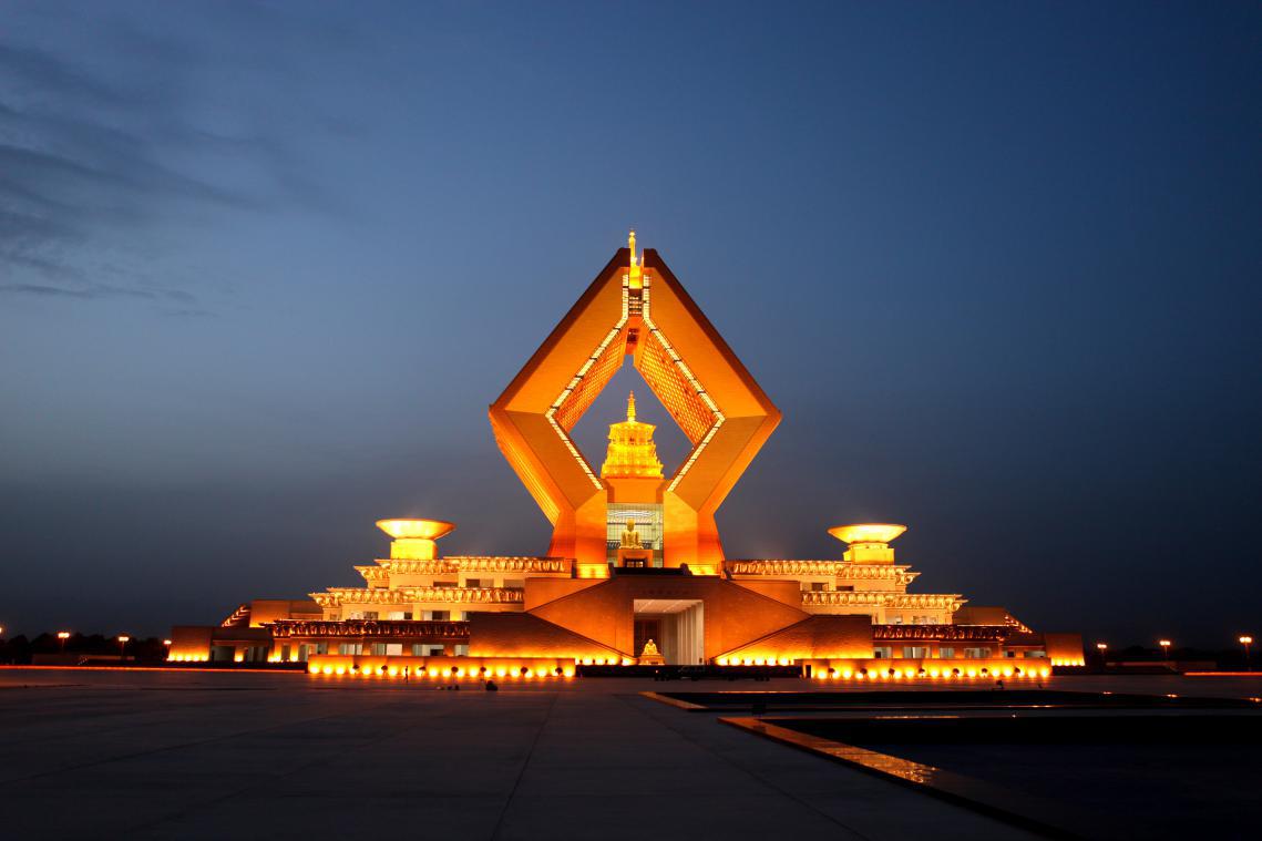 Der Famensi-Tempel in ShaanxiDer Tempel Famensi in der Stadt Baoji ist seit kurzem eine Sehenswürdigkeit der Kategorie 5A. 