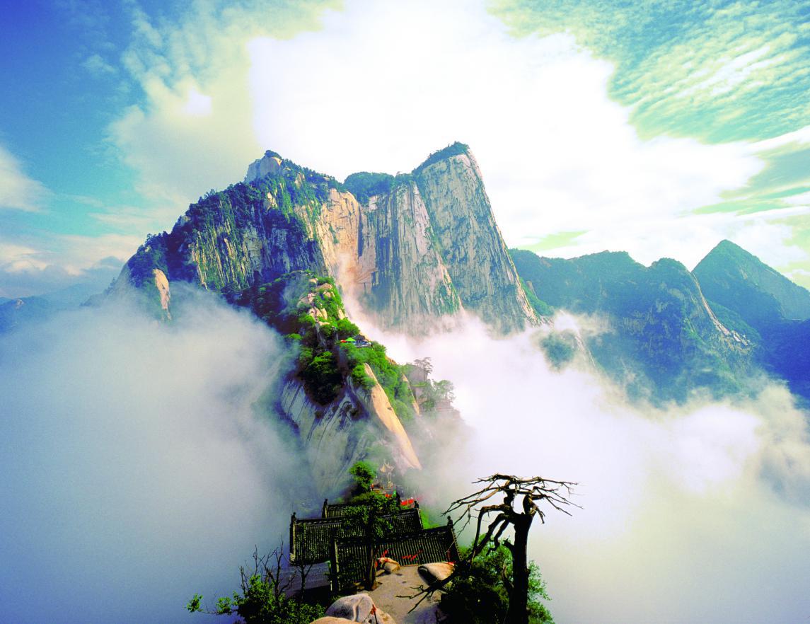 Der Huashan-Berg