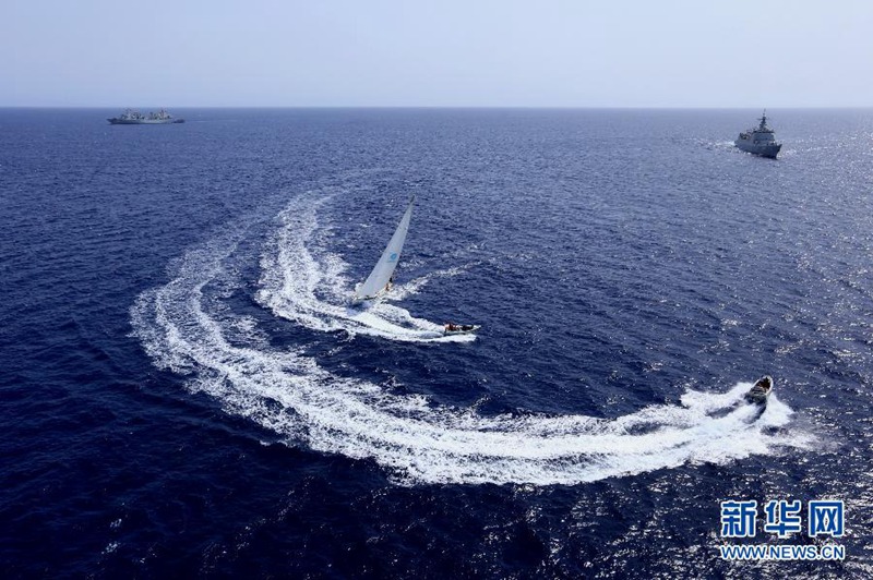 Chinesische Flotte auf Anti-Piraterie-Man?ver im Golf von Aden