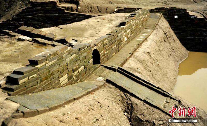 Tang-Garten auf Baustelle in Chengdu entdeckt