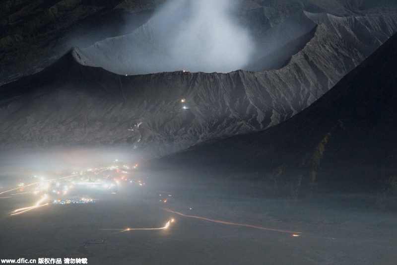 Blaue Lava auf Java