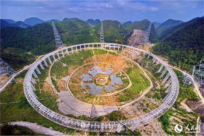 Weltgr??tes Radio-Teleskop in SW-China