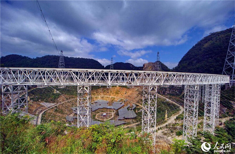 Weltgr??tes Radio-Teleskop in SW-China