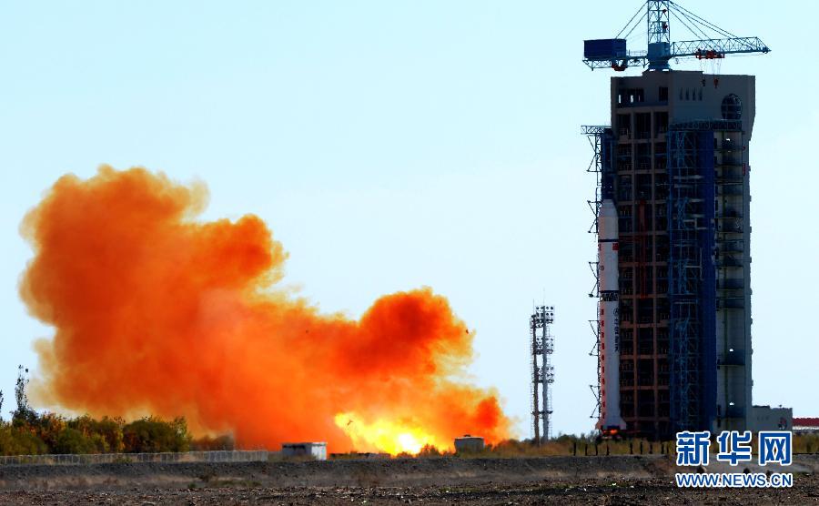China schie?t ersten kommerziellen Erkundungssatelliten ins All