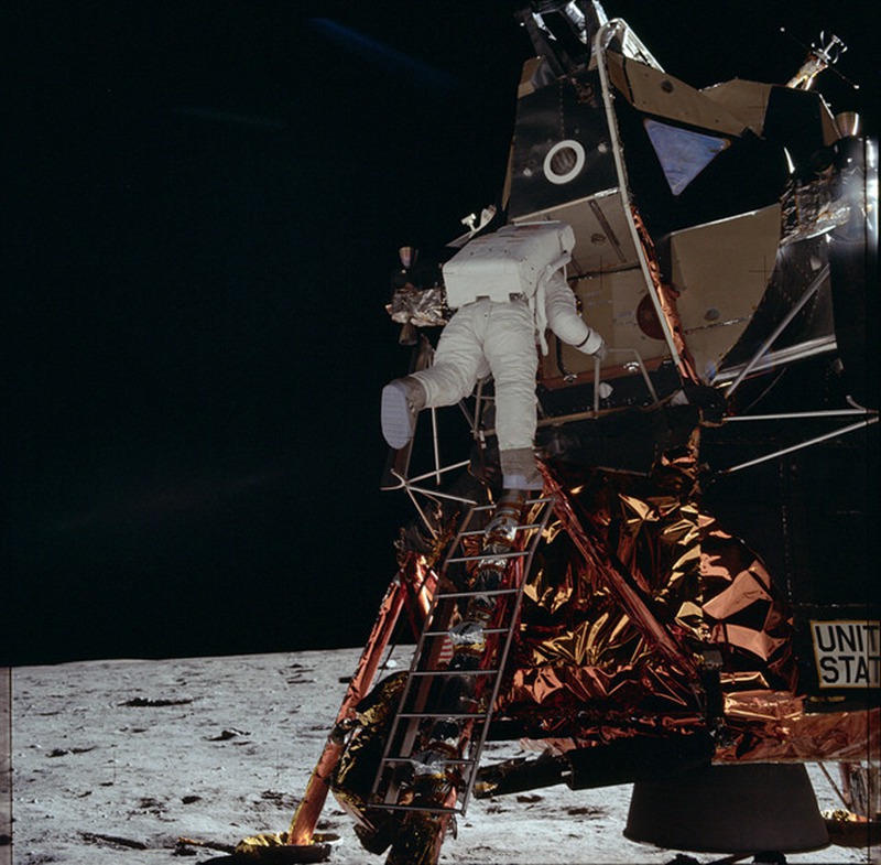 NASA ver?ffentlicht Fotos der Apollo-Mondflüge