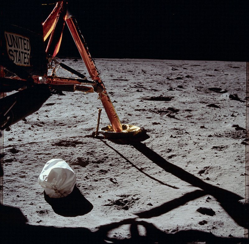 NASA ver?ffentlicht Fotos der Apollo-Mondflüge