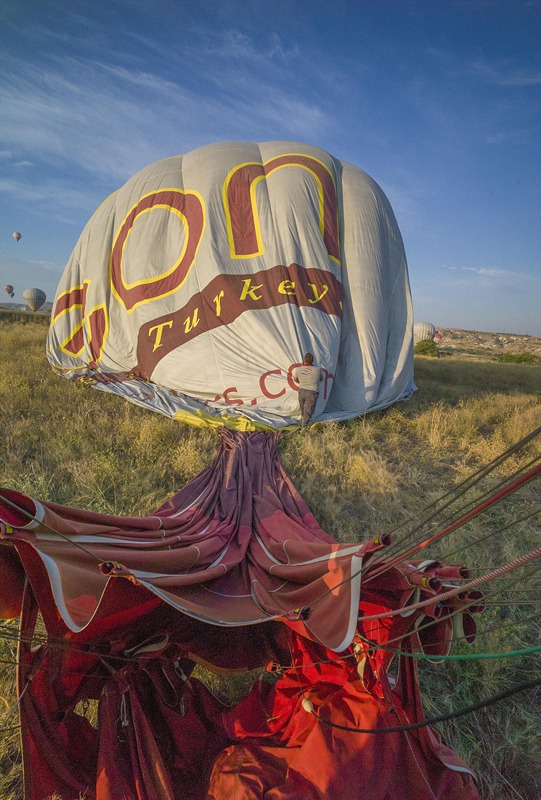 Im Hei?luftballon über Kappadokien