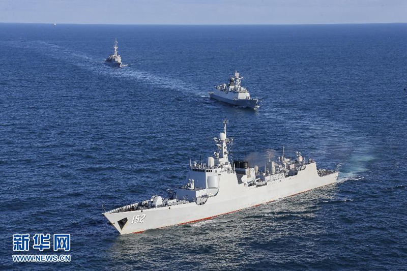 Chinesische und franz?sische Marine üben im ?rmelkanal