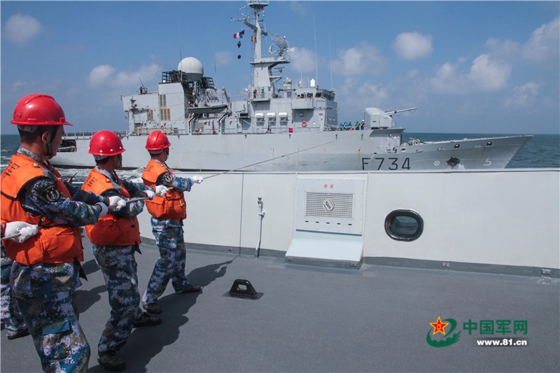 Chinesische und franz?sische Marine üben im Südchinesischen Meer 