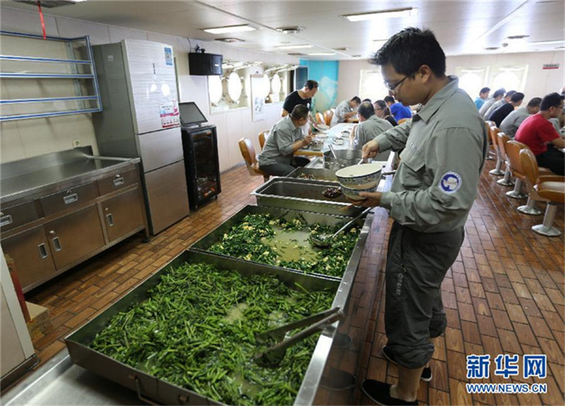 Blick ins Innere von Chinas Forschungsschiff ?Xue Long“