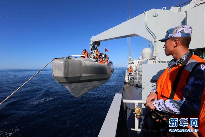Erstes sino-amerikanisches Marineman?ver im Atlantik