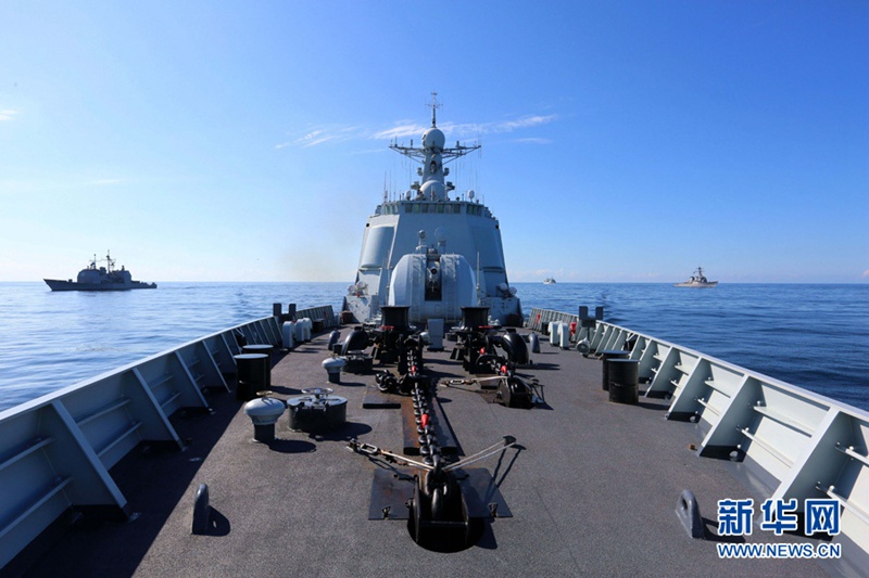 Erstes sino-amerikanisches Marineman?ver im Atlantik