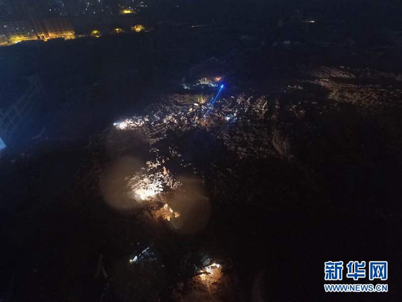 Schwerer Erdrutsch in Shenzhen