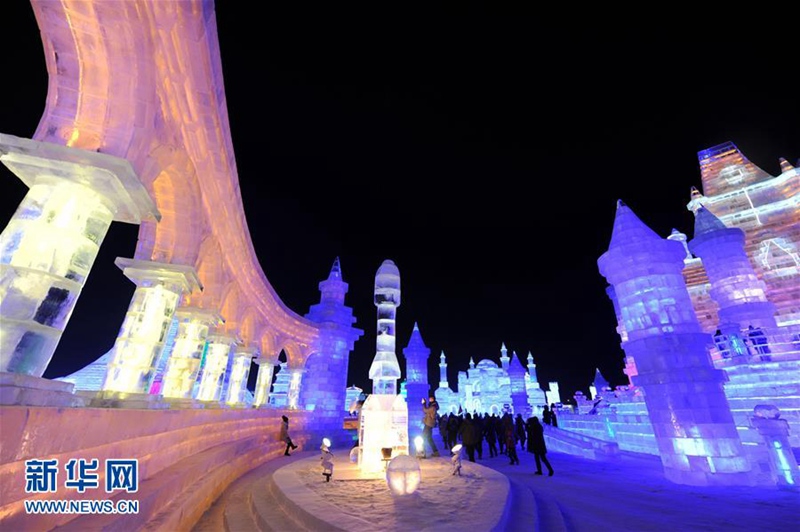 Eiskalte Kunst in Harbin