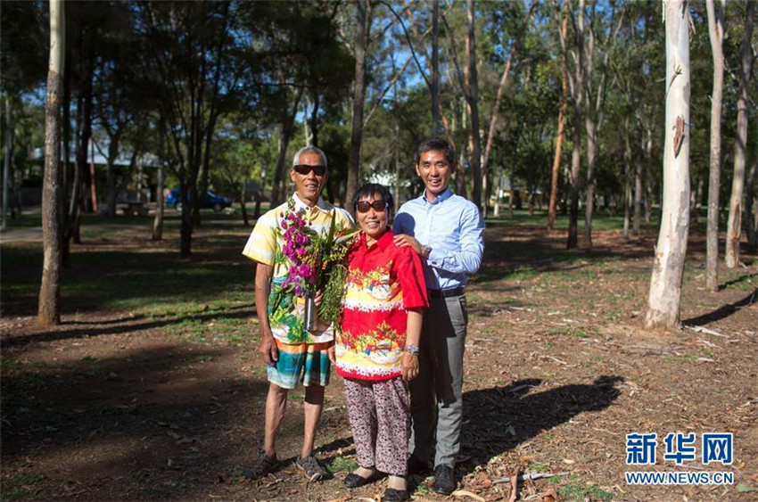 Chinesischer Krebsüberlebender feiert goldene Hochzeit in Australien