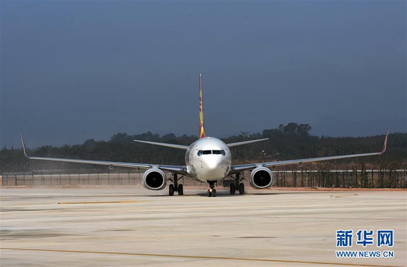 Neuer Flughafen in Boao erfolgreich getestet
