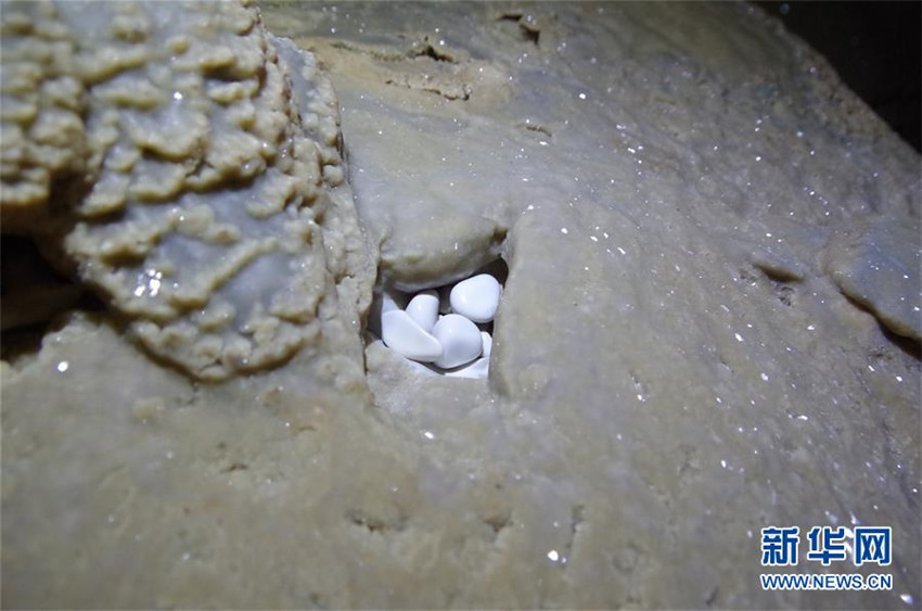 420 Meter tiefe unterirdische H?hle in Guangxi durch China und Frankreich entdeckt