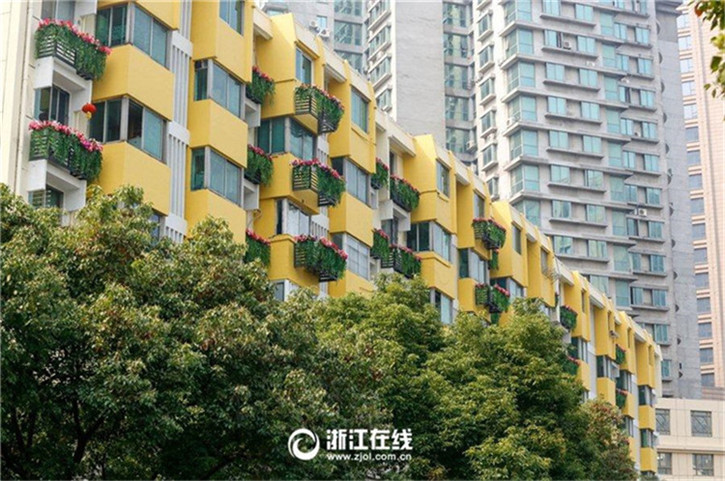 Alte Wohngeb?ude in Hangzhou erstrahlen in neuem Gewand