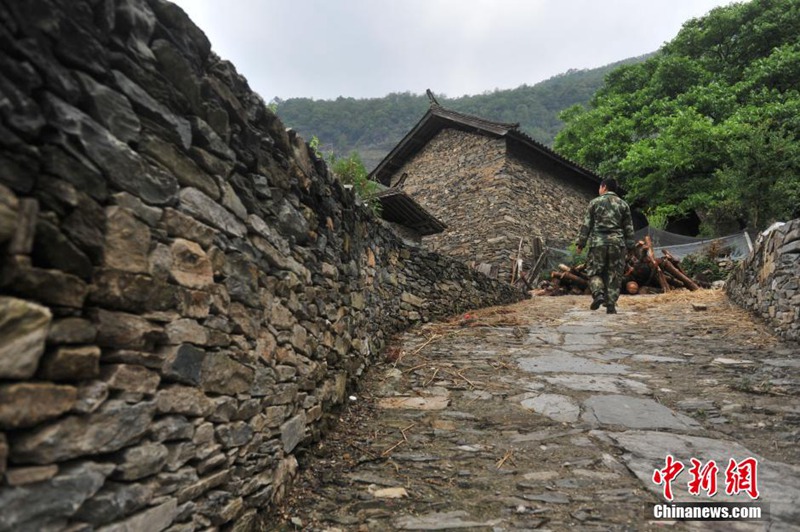 ?Dorf des Steins“ in Yunnan