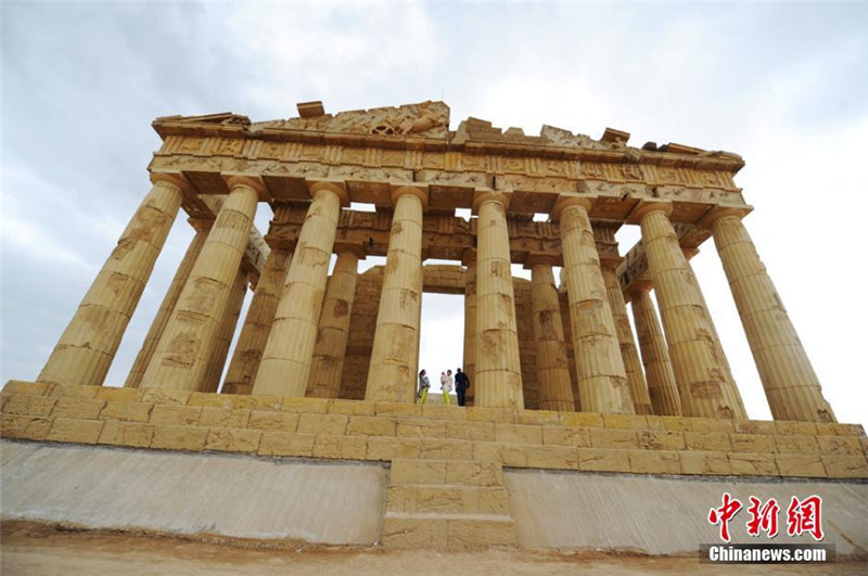 Die Welt ist klein – Sphinx und Parthenon in Lanzhou