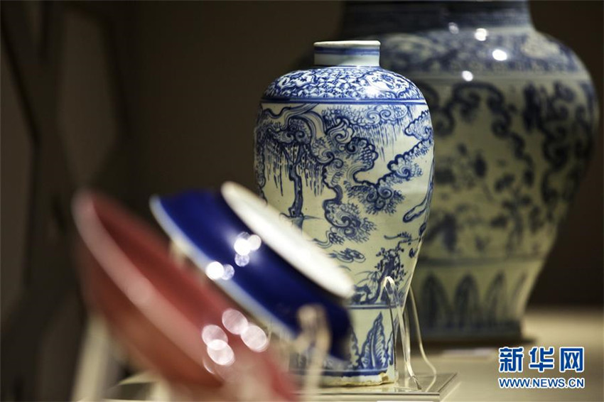 Chinesisches Porzellan im Palazzo Venezia pr?sentiert