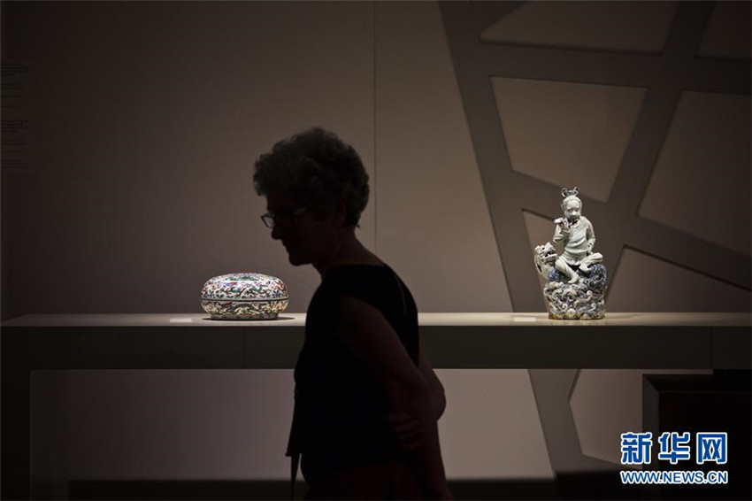 Chinesisches Porzellan im Palazzo Venezia pr?sentiert