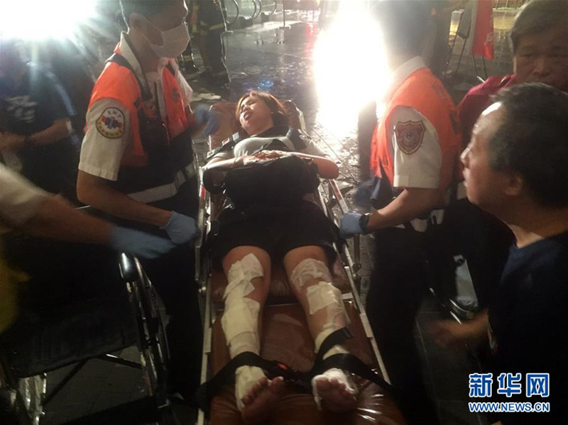 Zwanzig Verletzte durch Explosion in Taipei
