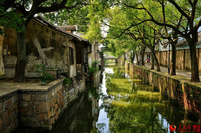 Die sch?ne alte Stadt Xinchang
