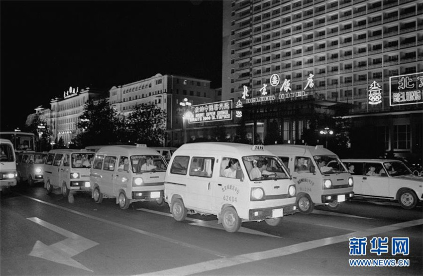 Taxi gestern und heute