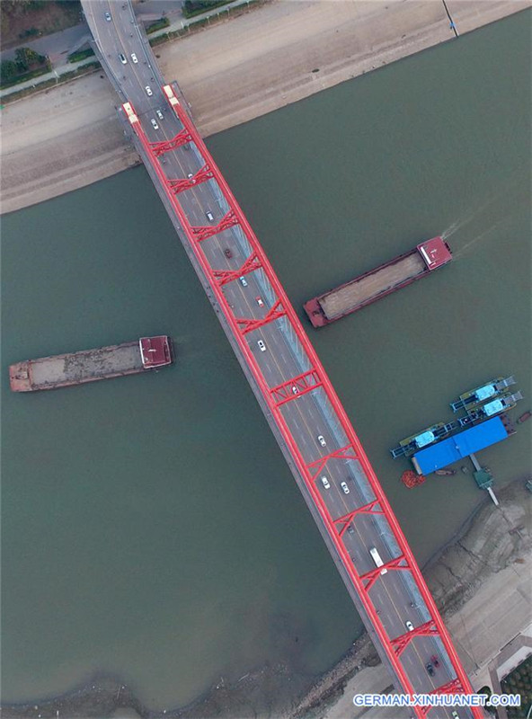 Brücke in Wuhan