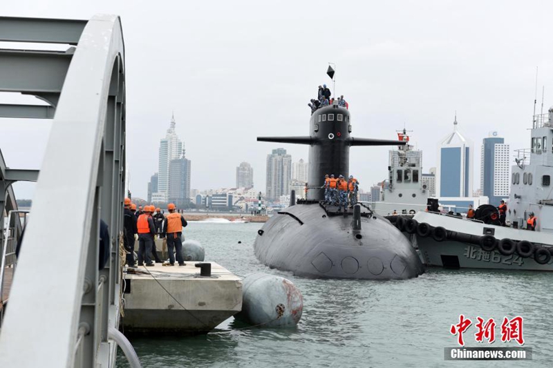 Erstes Atom-U-Boot der PLA im Museum ausgestellt