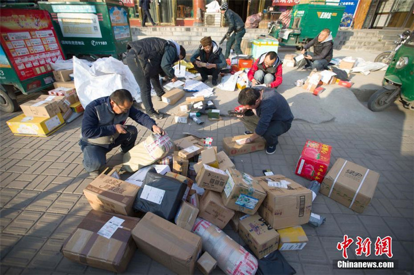über eine Milliarde Versandpakete zum chinesischen Shopping-Karneval