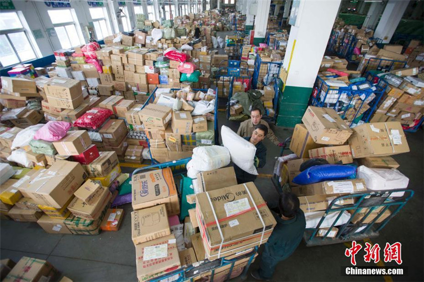 über eine Milliarde Versandpakete zum chinesischen Shopping-Karneval