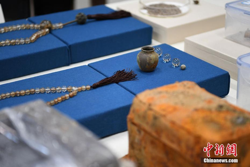 Gro?fund bei Ausgrabungen in der Ruine Qinglong Zhen