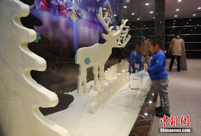 700 Schokoladen-Kunstwerke in Changchun