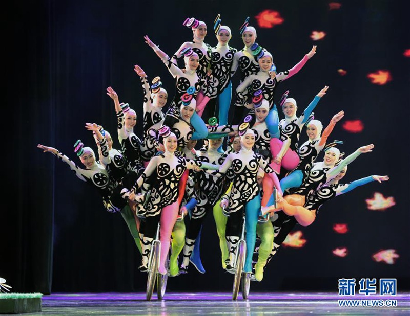 Drittes chinesisches Akrobatik-Kunstfestival er?ffnet
