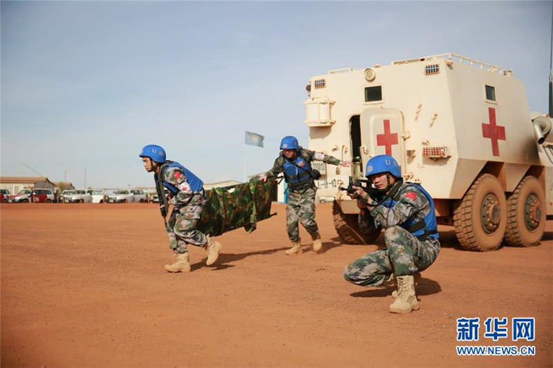 Gemeinsames Anti-Terror-Rettungsman?ver in Mali
