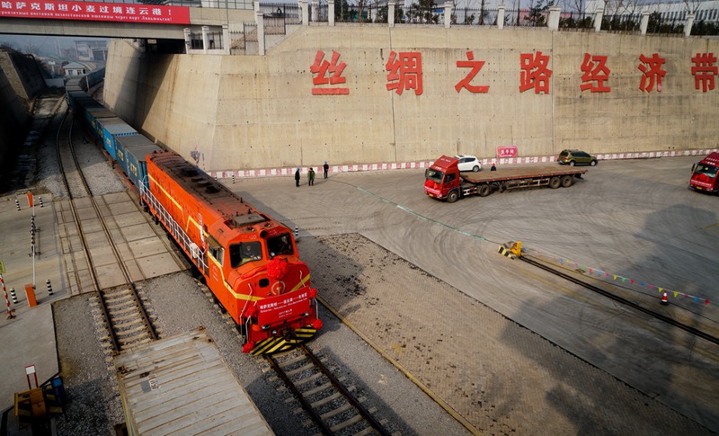 Erster Weizenzug aus Kasachstan erreicht Lianyungang