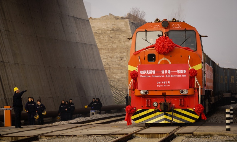 Erster Weizenzug aus Kasachstan erreicht Lianyungang