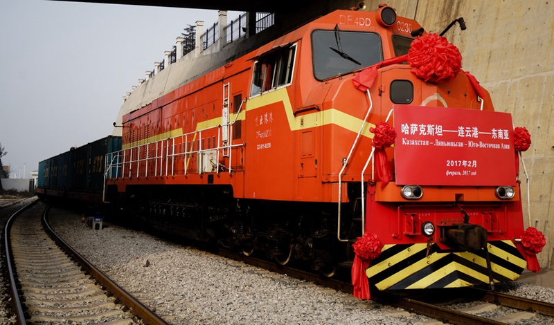 Erster Weizenzug aus Kasachstan erreicht Lianyungang