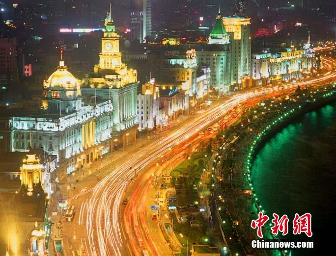 Shanghai bei Nacht