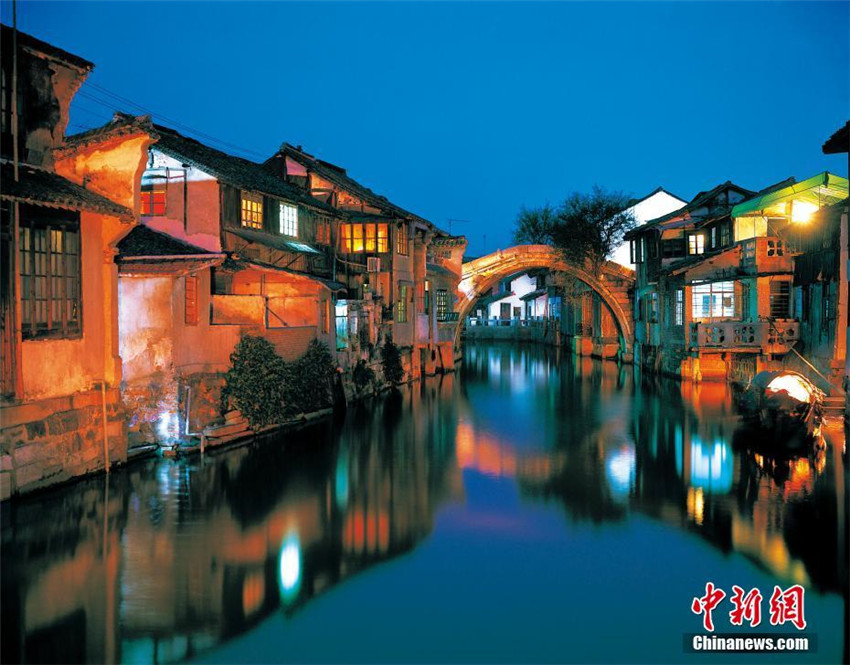 Shanghai bei Nacht