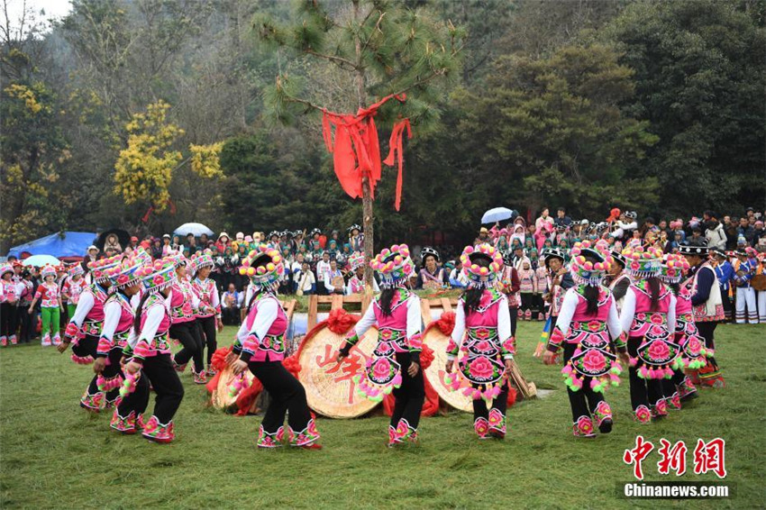 Gesangstreffen der nationalen Minderheiten in Yunnan