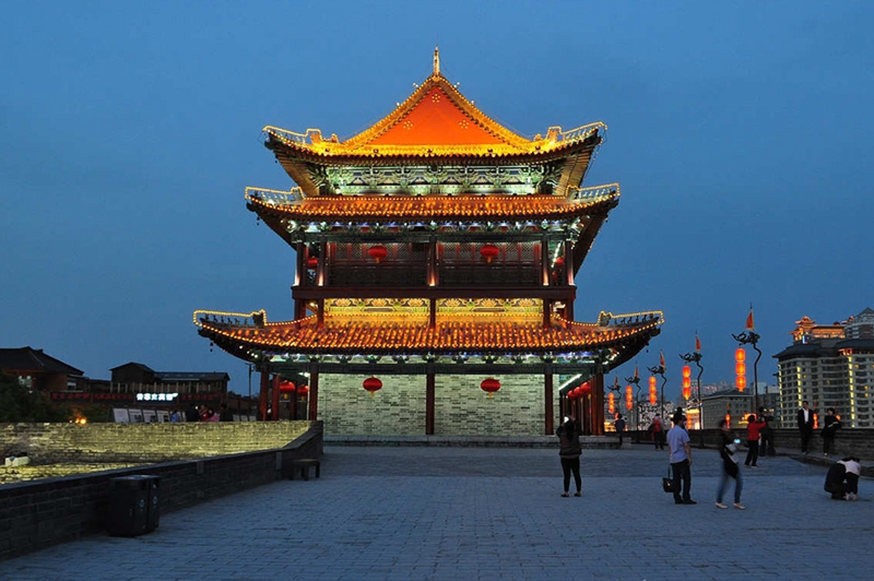 Pfeilturm des Südtors in Xi′an