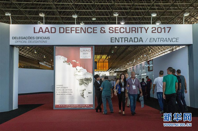 LAAD Verteidigungs- und Sicherheitsmesse in Rio er?ffnet 