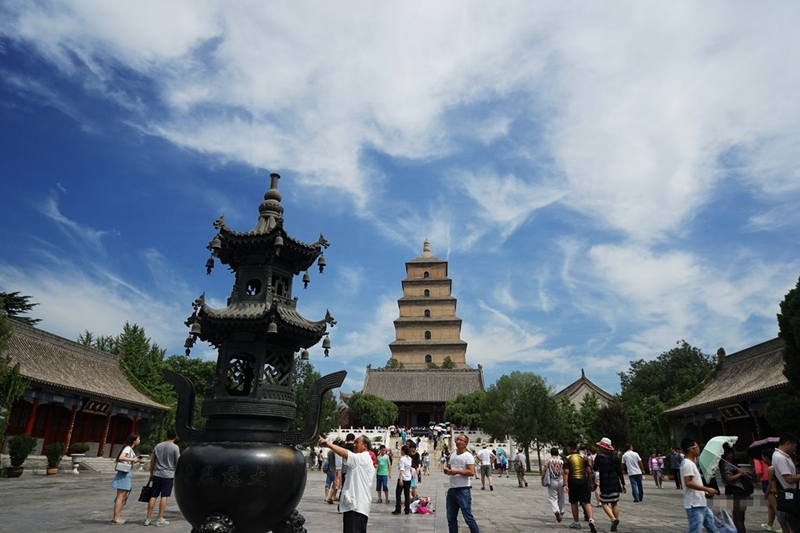 Das beliebste Reiseziel in Xi’an: die Gro?e Wildganspagode