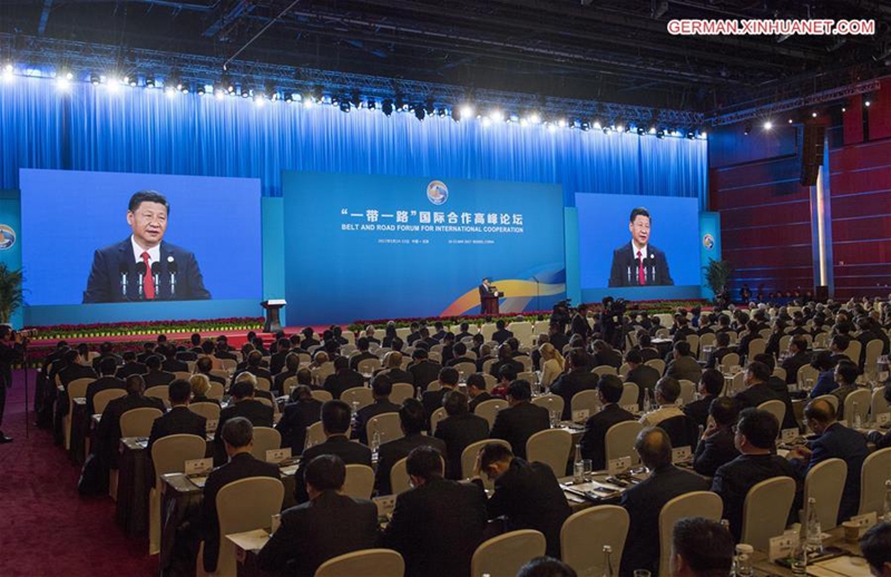 Xi Jinping h?lt programmatische Rede bei Er?ffnungszeremonie des B&R-Forums